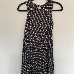 Geometric patterned dress